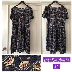 LuLaRoe Amelia Dress 3X